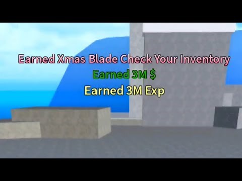 How to Spawn Santa in First Sea & Get Xmas Blade in King legacy Update 3