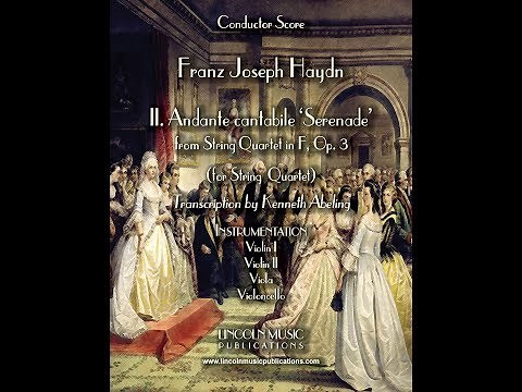 Haydn - “Serenade” (for String Quartet)