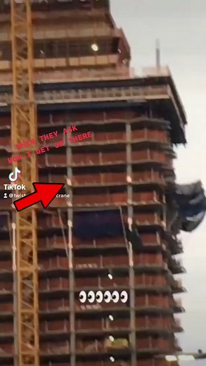 How to Safely Climb a Tower Crane