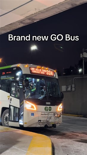 GO transit newest bus at Yorkdale terminal. #gotransit #mci #bus #new #yorkdale