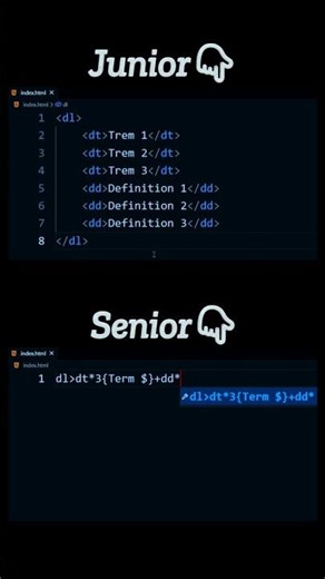 HTML List Tag Every Beginner | #shorts #coding