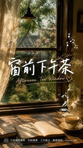 窗前下午茶｜午後鋼琴獨奏