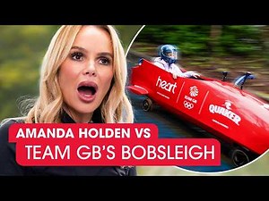 Amanda Holden Goes Full Team GB 🇬🇧 | Bobsleigh Kit & Beige Breakfast! Fuelled by Quaker Oats