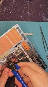 Building NASA’s ARTEMIS Moon Rocket 🚀 | Part 1: Boosters | 3D Metal Model #shorts #space #MetalEarth