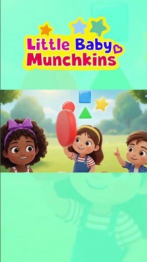 SHAPES SONG FOR KIDS | ABCtv 123tv Children - LITTLE BABY MUNCHKINS - LBM | ABC 123 TODDLER RHYMES