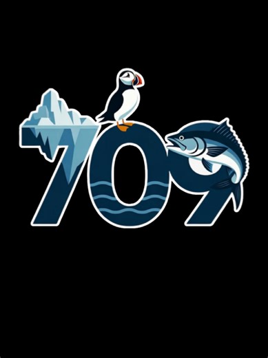 One area code for an entire Canadian Province is rare! #tshirt #newfoundland #709 #newfoundlander #canada