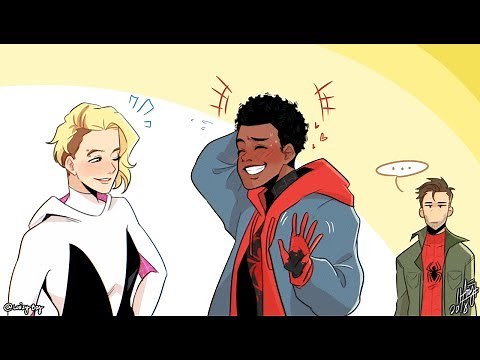 Spiderman Into the Spiderverse Comic Dub Compilation