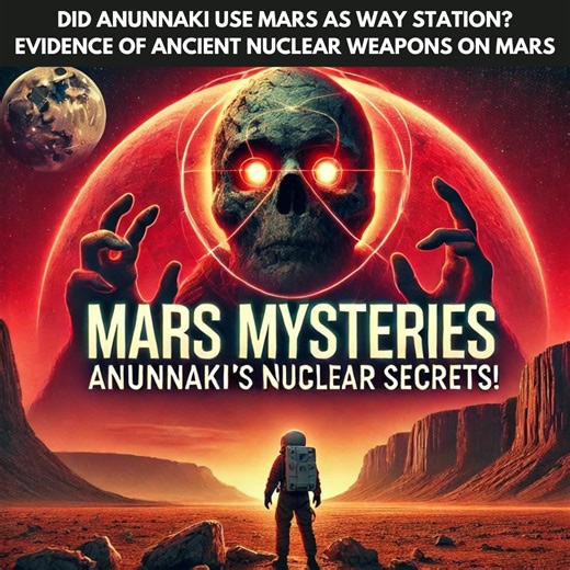 Did Anunnaki Use Mars As Way Station Evidence of Ancient Nuclear Weapons on Mars | Space Stories