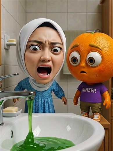 Kok Airnya Berwarna Hijau: Animasi Unik