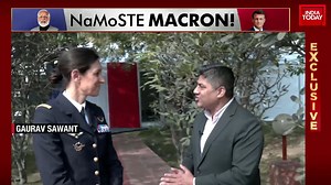 #Exclusive | French contingent team leader Colonel Anne-Laure Michel talks about French Army's marching contingent at the Republic Day parade and more. (Gaurav Sawant) #news #RepublicDay2024 #France #India #ITVideo | India Today