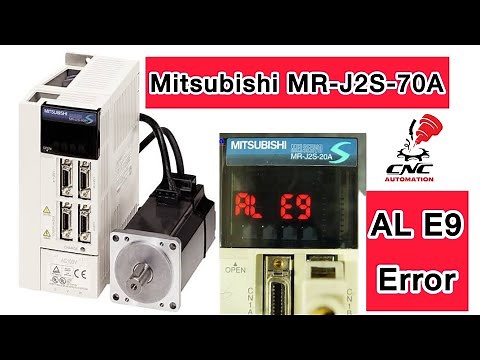 Mitsubishi MR-j2S-70A ALARM E9 Repair / MR-J2S-70A Ac servo AL E9 Solution / Servo Amplifier Error S