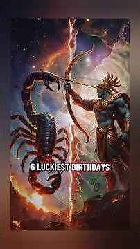 6 Luckiest Birthdays of November #zodiacsignsexplained #zodiacwhisperer #zodiacsign #shorts