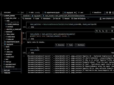 Implementing RAG Pipeline using LangChain | End-to-End Implementation(Part6)