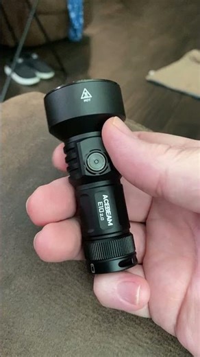 The new Acebeam E10 2.0 thrower. 1200Lumens!! Sneak peak. Stay tuned for the full review!!