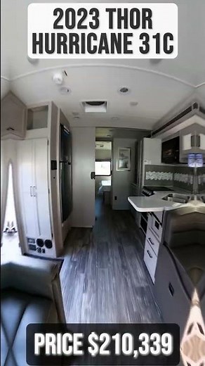 2023 Thor Motor Coach Hurricane 31C Class A Motorhome Tour | Beckley's RVs