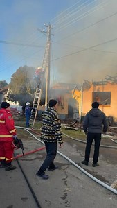 Incendiu devastator la Marga. 3 case au ars până în acest moment! La fața locului au sosit si echipajele de pompieri. | Reper24