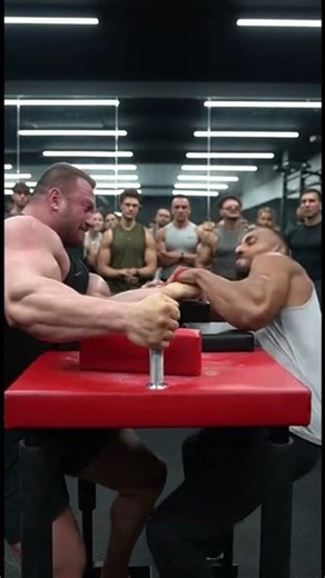 Until THIS Happened 💥😳 #armwrestling#strength #power #muscle #duet viralshorts #power