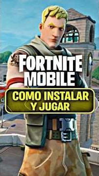 YA SALIO FORTNITE MOBILE en la PLAYSTORE para INSTALAR y JUGAR TODOS sin PROBLEMAS