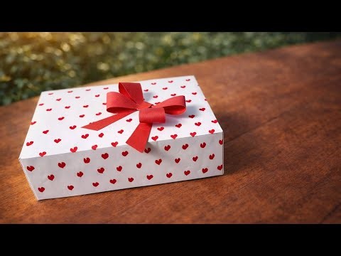 Easy Gift Box with A4 Paper 🎁