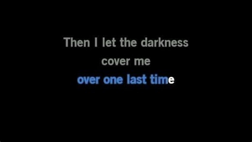 Karaoke Darkness - Disturbed - CDG, MP4, KFN - Karaoke Version