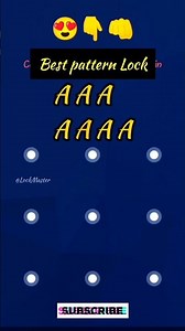 pattern design ( A ) 😍 #pattern #patterns #pattern_unlock #patternart #viral #shorts #lock #best