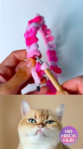 Easy DIY for cute headband 🥰