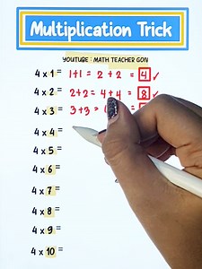 191K views · 2.8K reactions | Multiplication Trick‼️‼️‼️ #maths #Teachergon #MATH #Mathematics #mathtricks #MULTIPLICATION #multiplicationtrick | Ako si Teacher Gon | Facebook