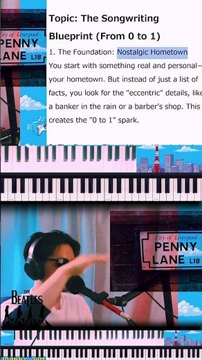 Beatles Analysis: Penny Lane The "Very Strange" Truth 🎩 Johnny JAM🎸 short