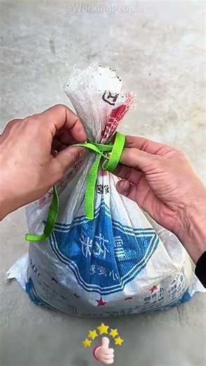 Technical Tutorial for Convenient Bag Knot Tying 🪢⚙️
