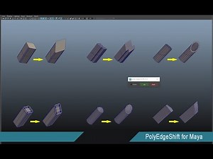 polyEdgeShift for Maya v1.01