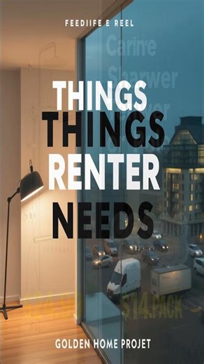 Things Every Renter Needs #shorts #amazonfinds #goldenhomeproject