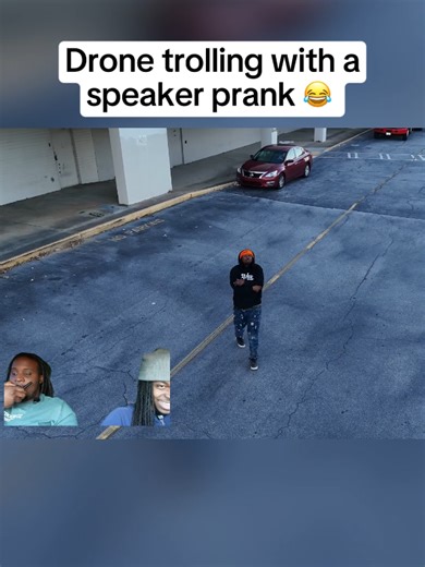 I was not expecting that at the end 😭 #drone #troll #pranks #fyp #viral