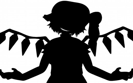 【東方】Bad Apple!!!（3分40秒）MV伴奏【1080P/60fps】