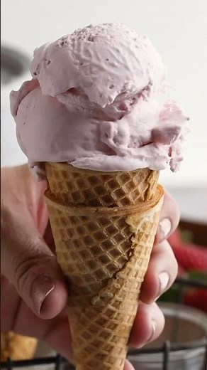 Keto Strawberry Ice Cream #shorts