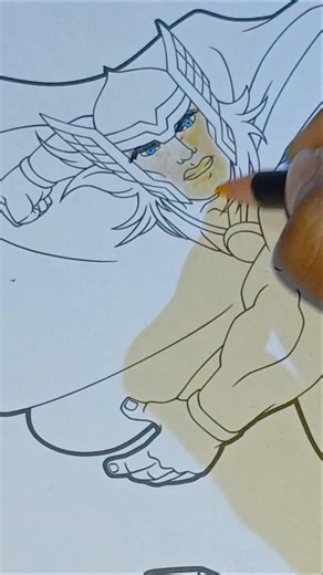 Draw A Thor. Avengers Drawing Sketch easy Thor #shorts #thor