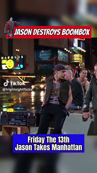 Jason Voorhees' Hilarious Boombox Destruction Scene