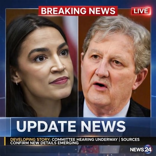 “Say one more dumb word, old boy, and I’ll embarrass you on national TV,” AOC fired across the chamber, her voice cutting through the air like a blade. Conversations died mid-sentence as she leaned forward, a razor-thin smile hinting she was ready to torch Sen. Kennedy’s credibility in real time. But Kennedy didn’t blink. He stood deliberately, locking eyes with her in a stare so steady it felt preloaded with impact. The tension coiled tight enough to snap. “You want embarrassment?” he replied e