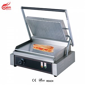 [Hot Item] Commercial Kitchen Equipment Electric Panini Sandwich Press Grill (PG-815)