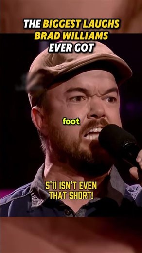 The last one is seriously super badass! #BradWilliams #ComedyShorts #StandUpComedy #funniestmoments