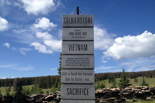 The Story Of Soldierstone, A Mysterious War Memorial In The Colorado Wild