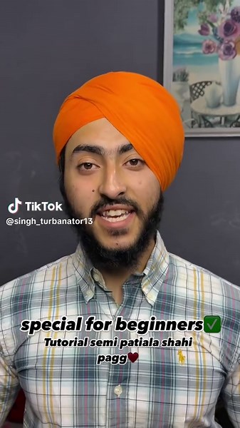 Pagg Dastar Tutorial: Mastering Turban Styles 🫶🏻