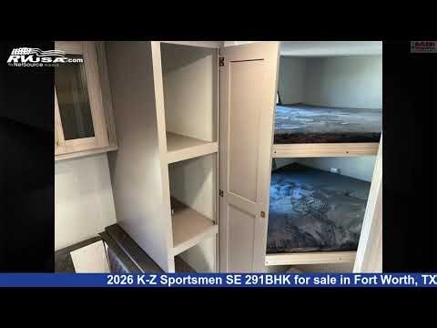 Spectacular 2026 K-Z Sportsmen SE Travel Trailer RV For Sale in Fort Worth, TX | RVUSA.com