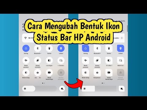 How to Change the Shape of the Status Bar Icons on an Android Phone