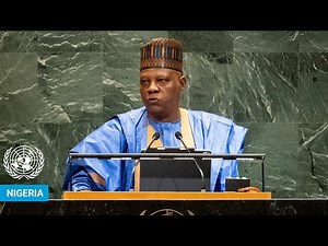 🇳🇬 Nigeria - Vice President Addresses United Nations General Debate, 80th Session | #UNGA