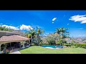 SOLD! Tropical Palace-Villa Real Santa Ana luxury home for sale, Costa Rica Real Estate