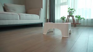 Toilet Step Stool Squat Position Plastic Squatty Potty Seat Squatting Bath Shower Stool