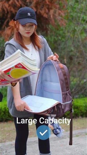 POV: You finally found a school bag that actually cares about your kid's back 🎒 #shorts #viral