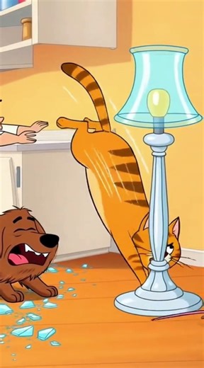 "Crazy Mouse Chaos! 😱🐭 Cat vs Dog 🐱🐶 | Cartoon Funny Moment 😂💥"