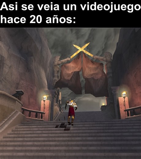 Asi se veia el primer god of war en el año 2005 | Felix Gamer 2077