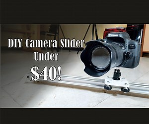 Camera Slider Under $40!